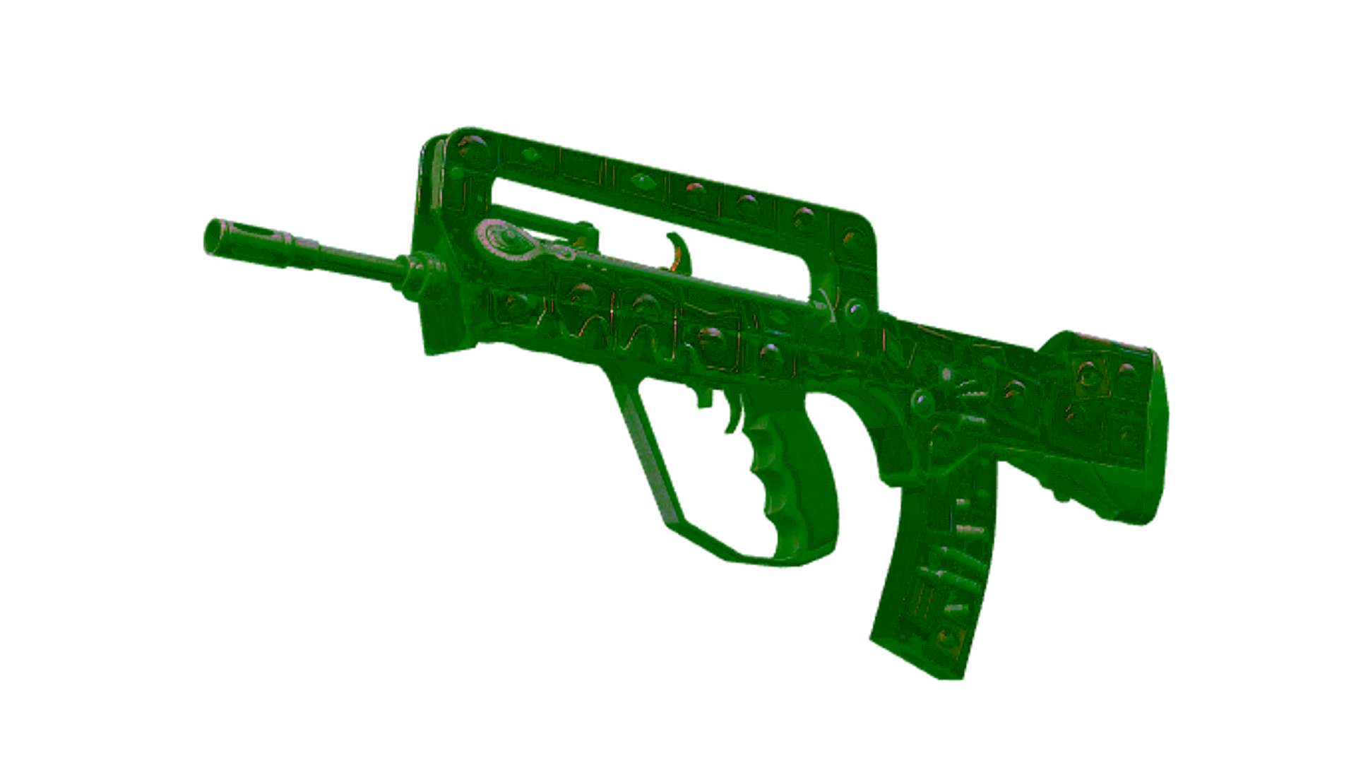Display for StatTrak™ FAMAS | Rapid Eye Movement (Battle-Scarred)