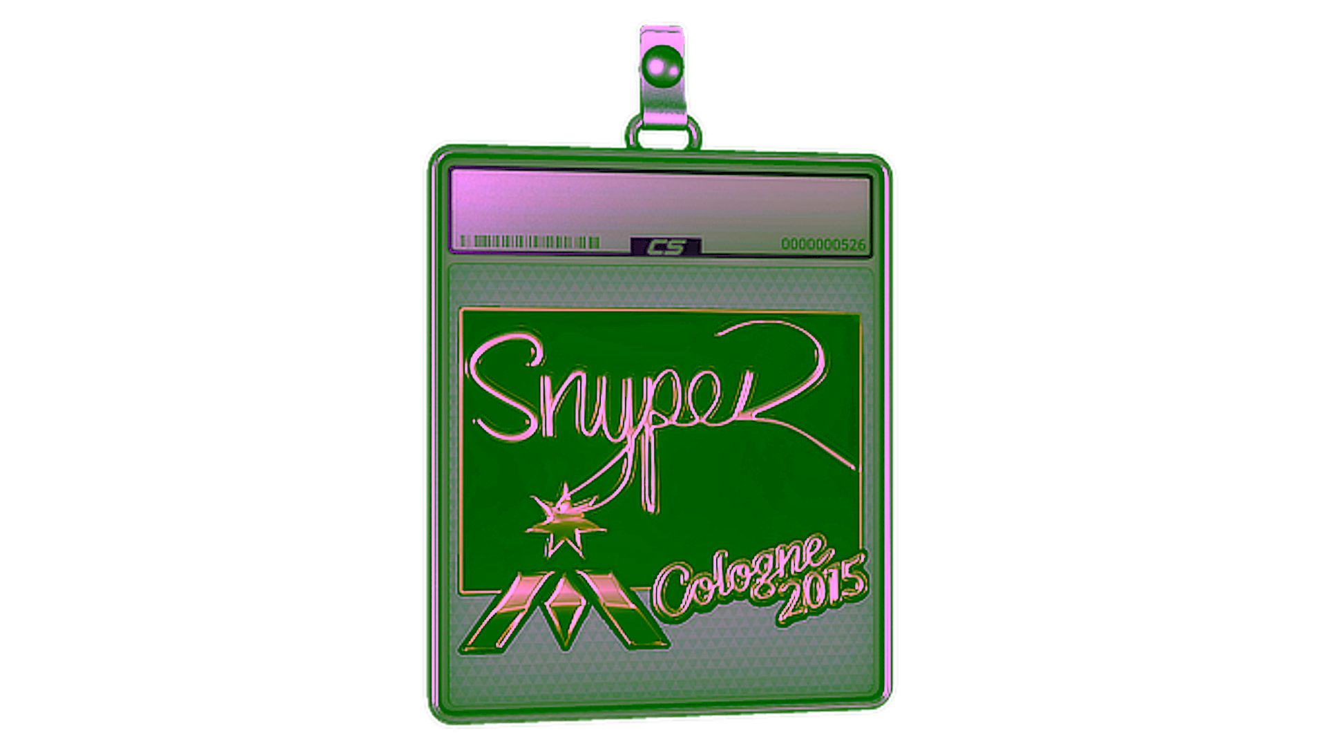 Sticker Slab | SnypeR (Gold) | Cologne 2015 için görüntü