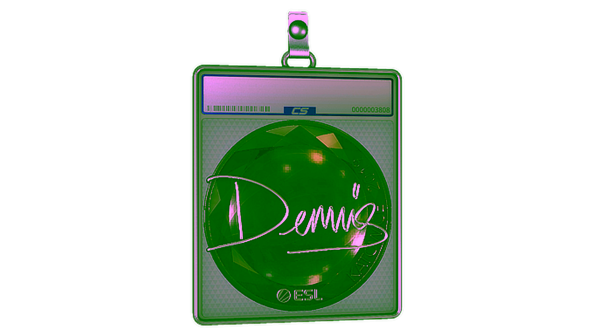 Display for Sticker Slab | dennis (Foil) | Katowice 2019