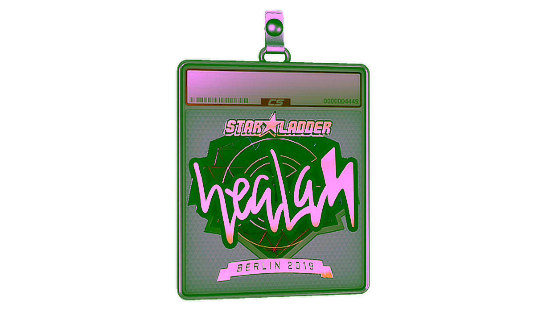 Display for Sticker Slab | neaLaN (Gold) | Berlin 2019