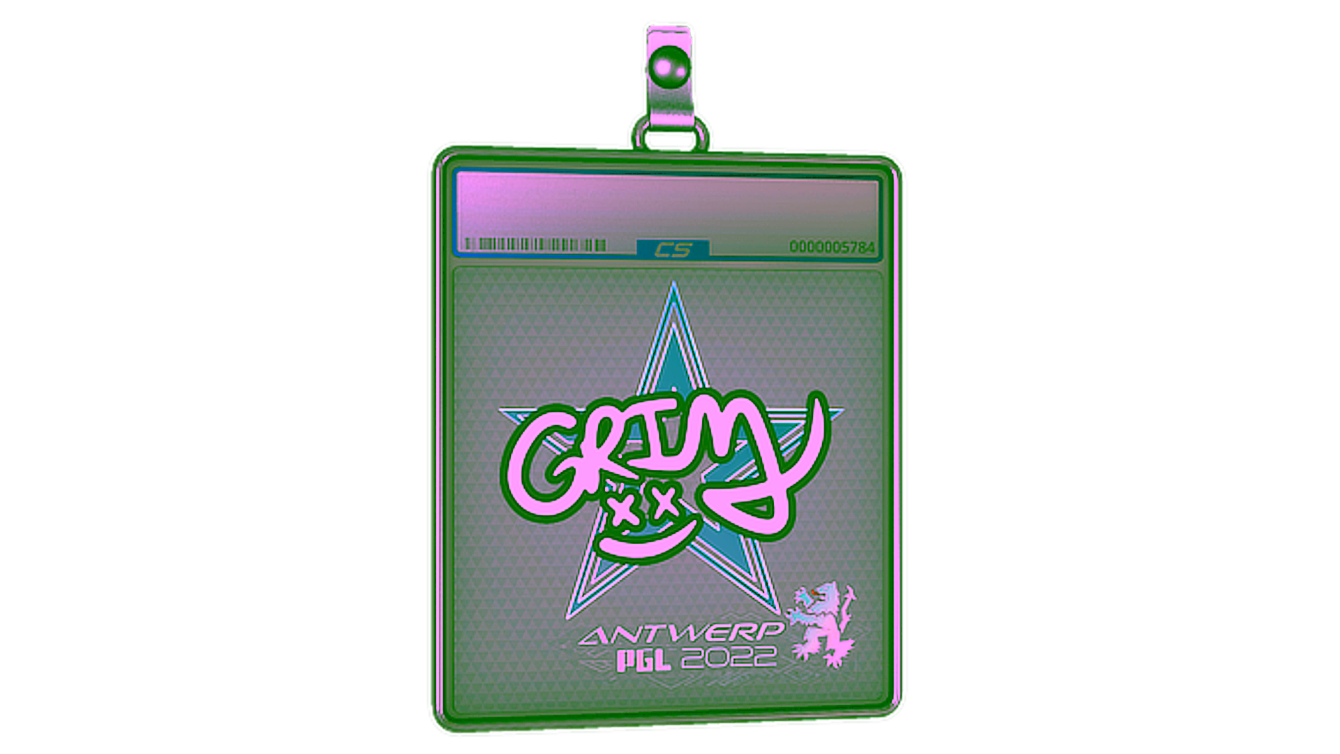 عرض لـ Sticker Slab | Grim | Antwerp 2022