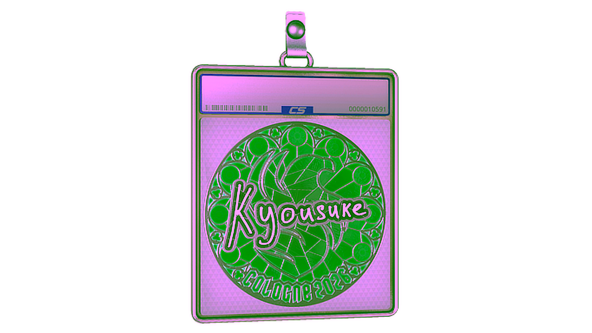 Display for Sticker Slab | kyousuke (Foil) | Cologne 2026