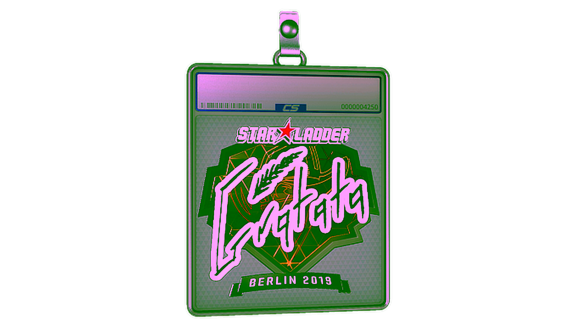 Display for Sticker Slab | Gratisfaction (Foil) | Berlin 2019