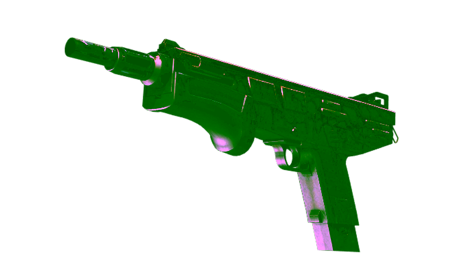 Display for Souvenir MAG-7 | Copper Coated (Field-Tested)
