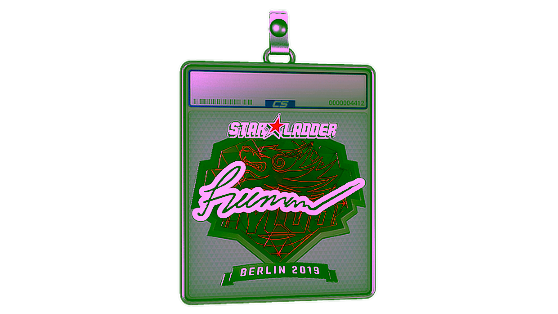 Display for Sticker Slab | Freeman (Foil) | Berlin 2019