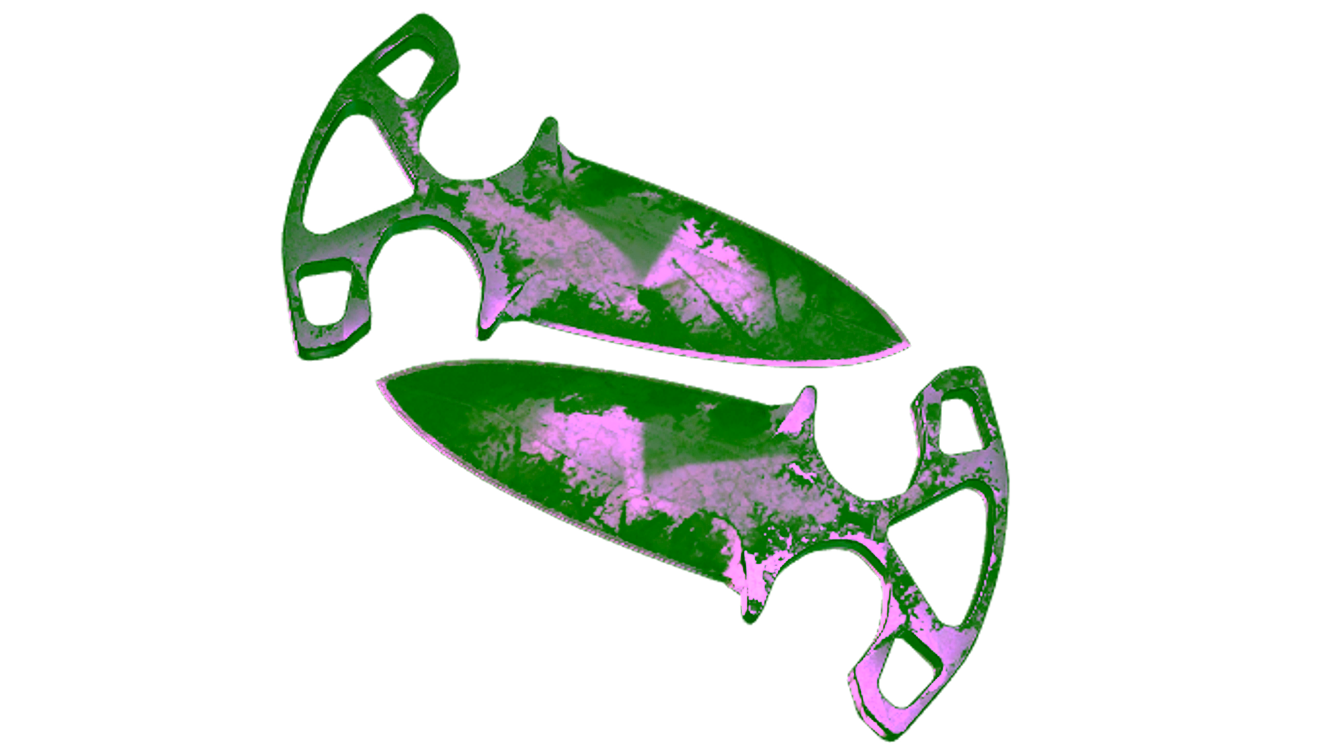 Display for ★ StatTrak™ Shadow Daggers | Urban Masked (Battle-Scarred)