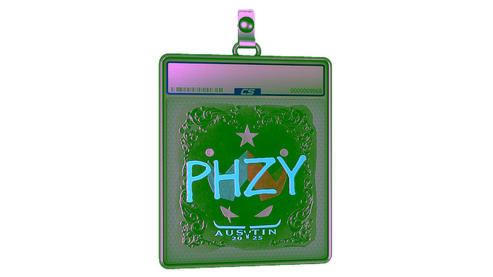 عرض لـ Sticker Slab | phzy (Foil) | Austin 2025