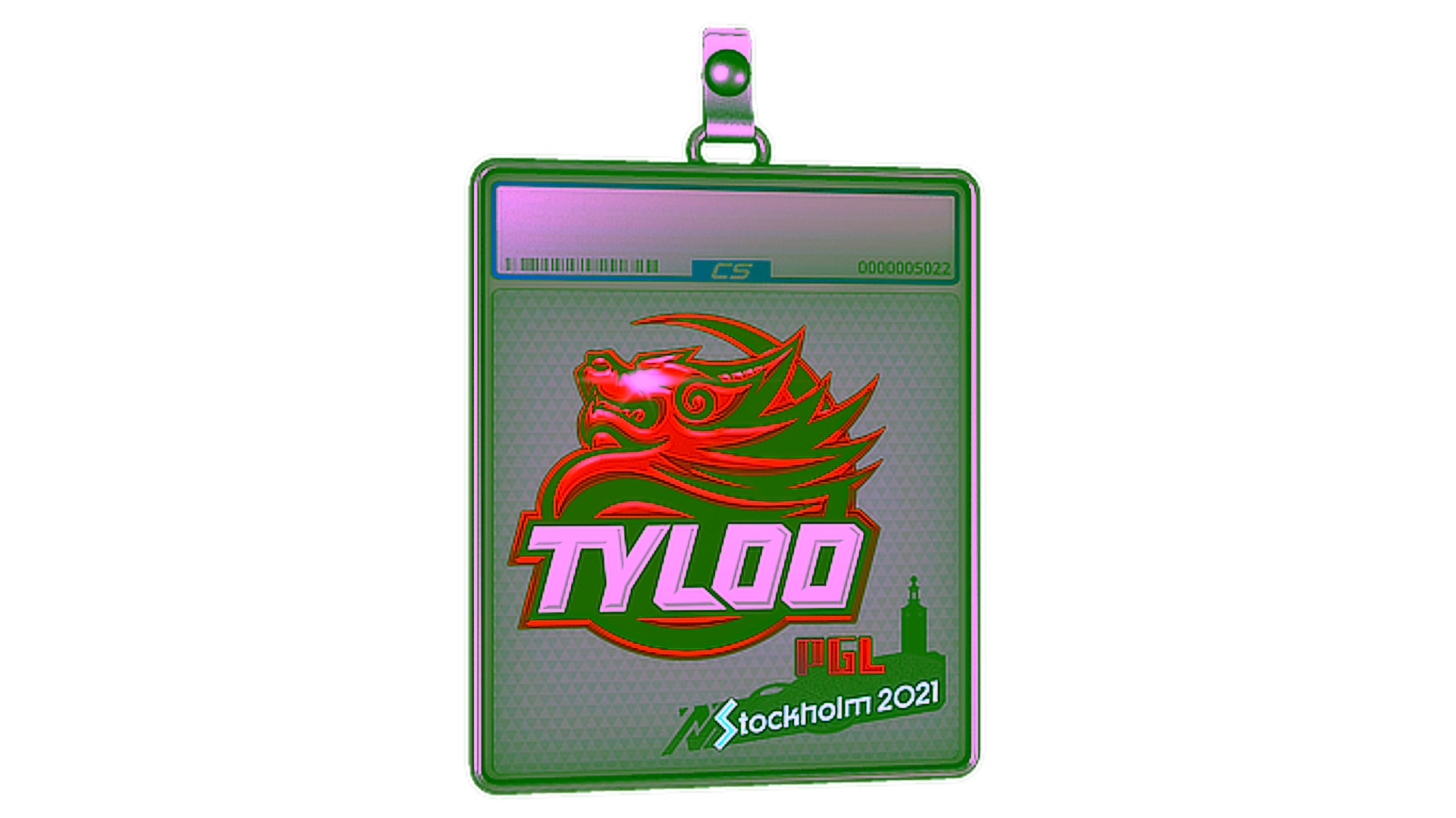 Display for Sticker Slab | Tyloo | Stockholm 2021