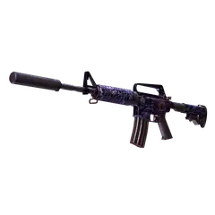 StatTrak™ M4A1-S | Black Lotus (Battle-Scarred)