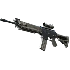 SG 553 | Damascus Steel (Factory New)