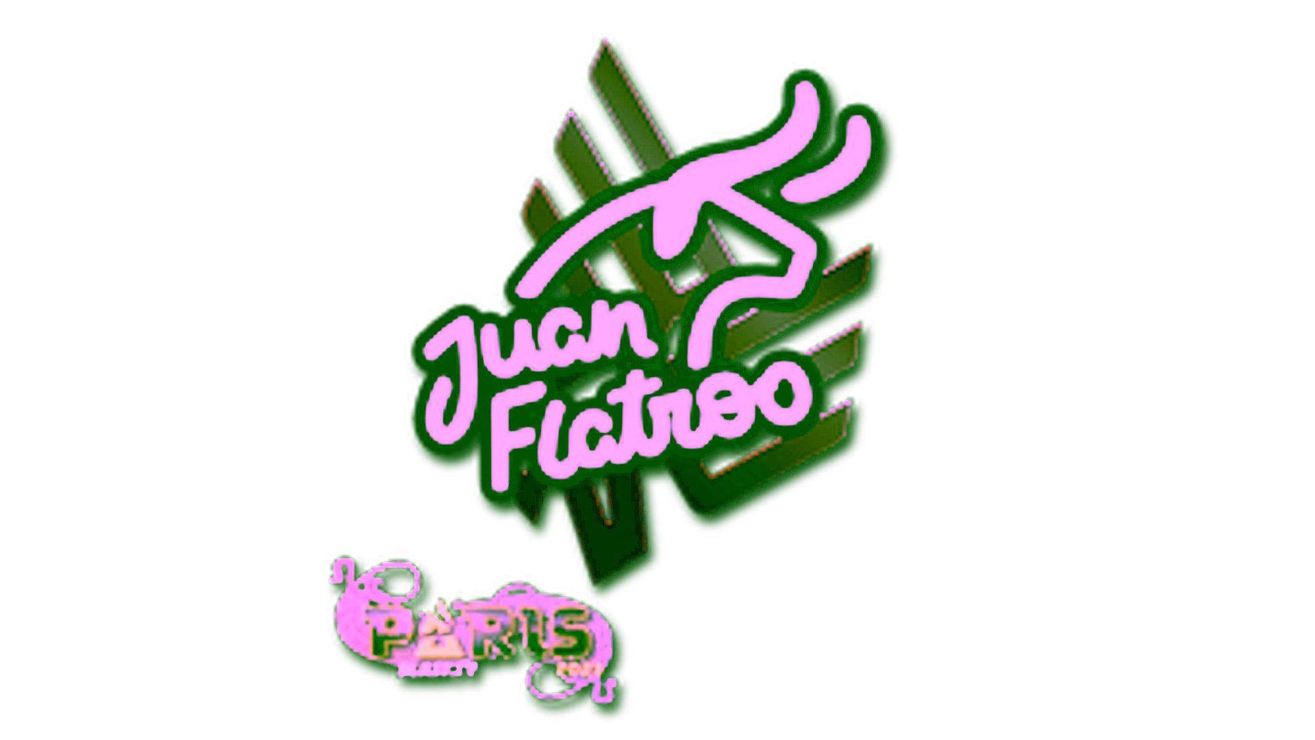 Display for Sticker | juanflatroo | Paris 2023