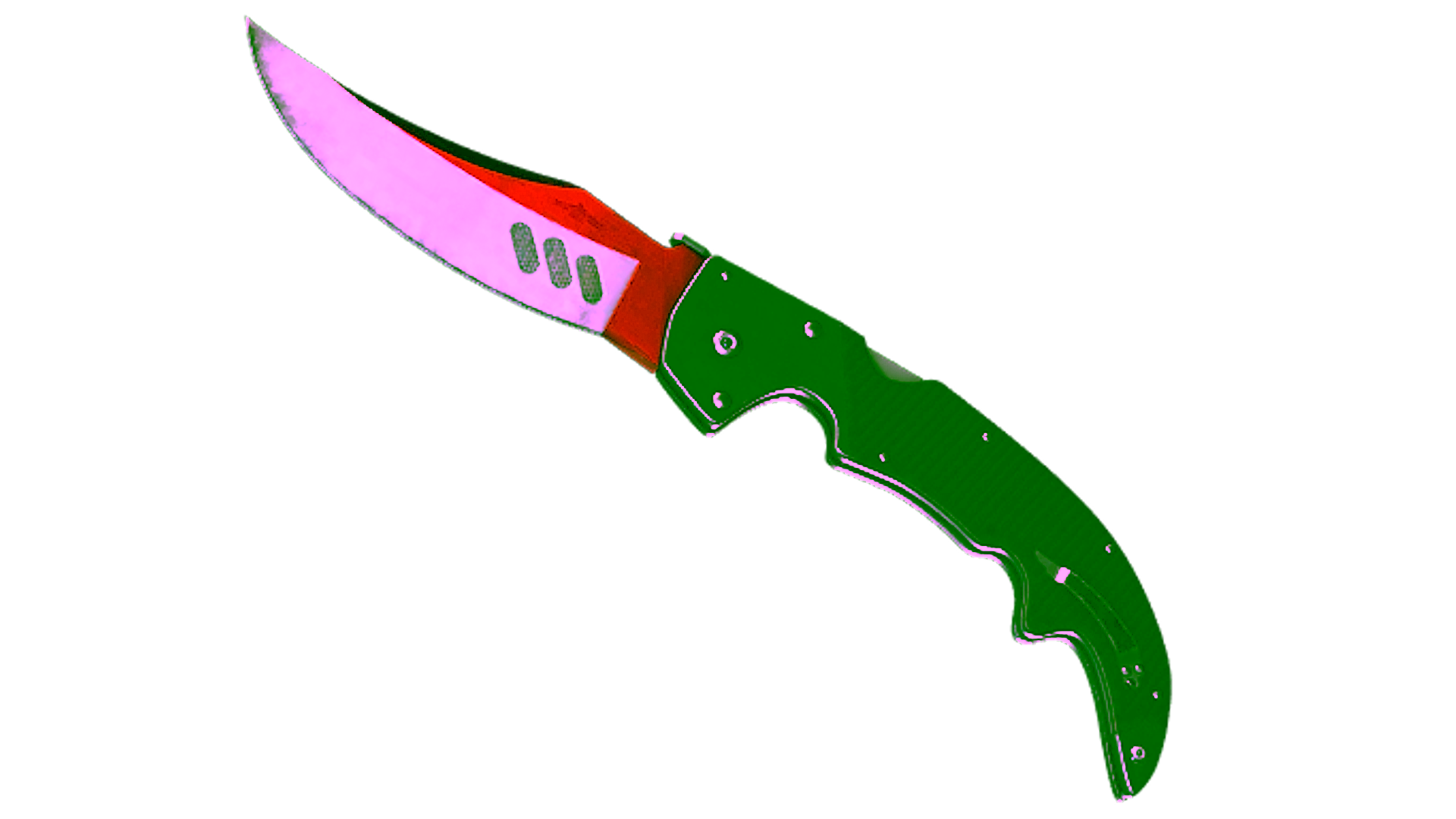 Display for ★ StatTrak™ Falchion Knife | Autotronic (Factory New)