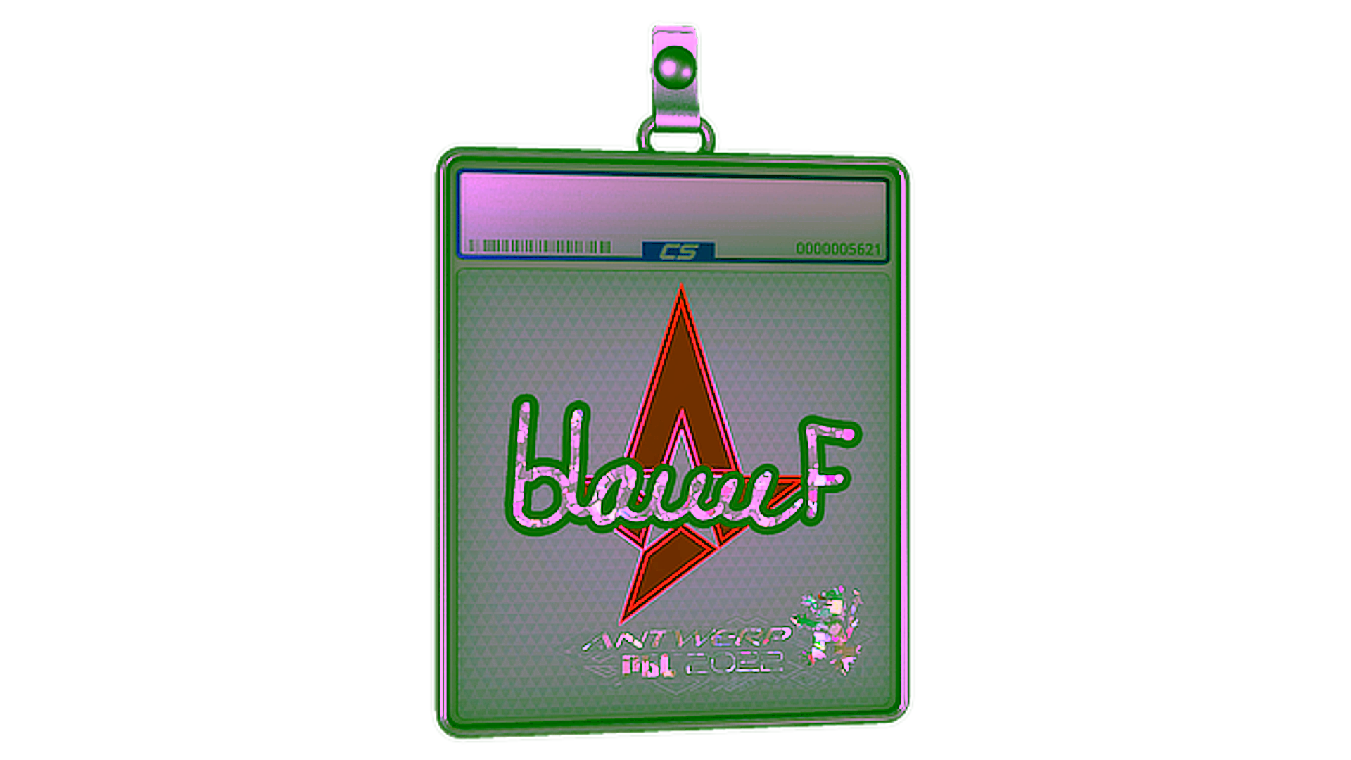 Affichage pour Sticker Slab | blameF (Glitter) | Antwerp 2022