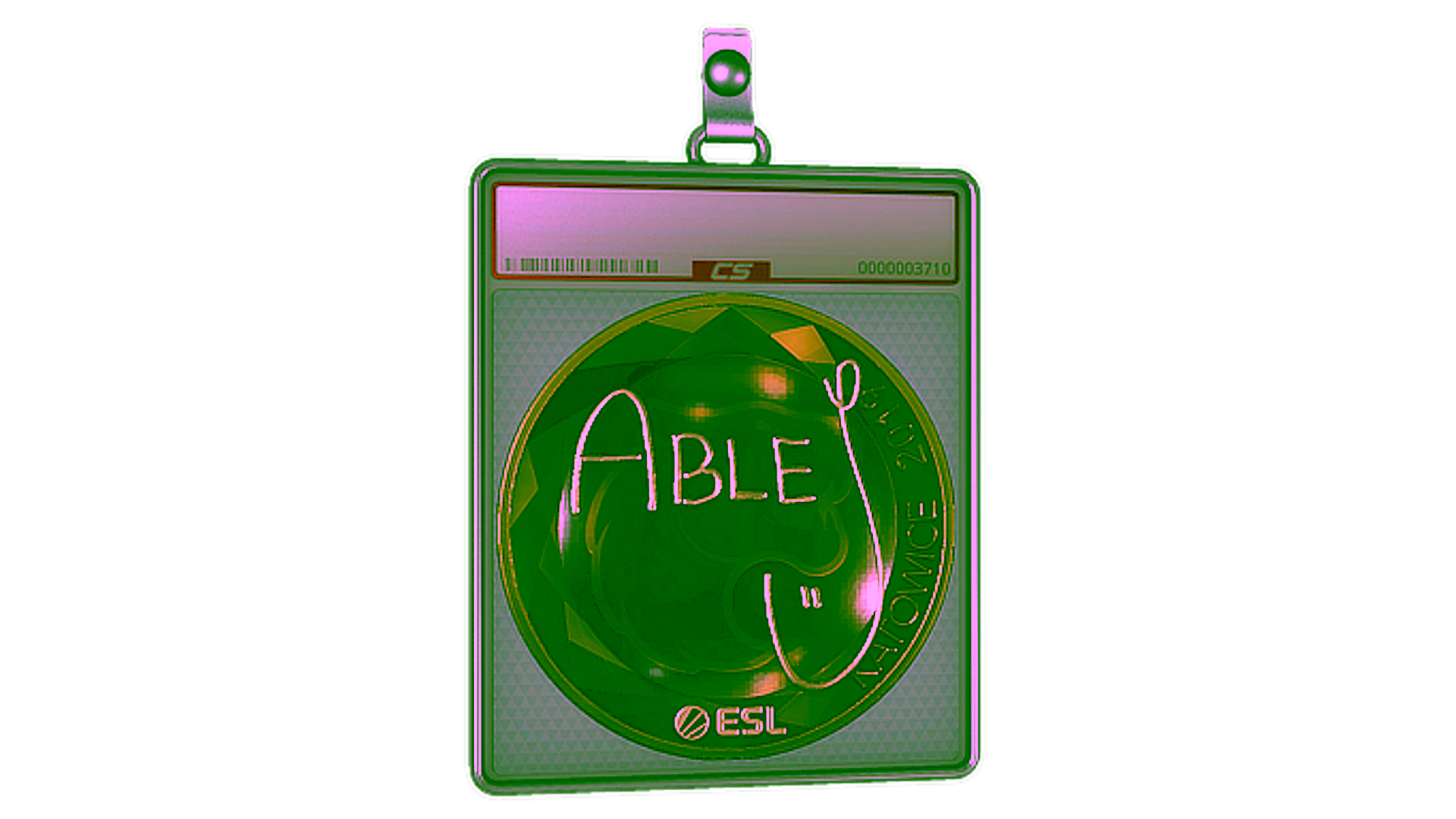 Дисплей для Sticker Slab | ableJ (Gold) | Katowice 2019