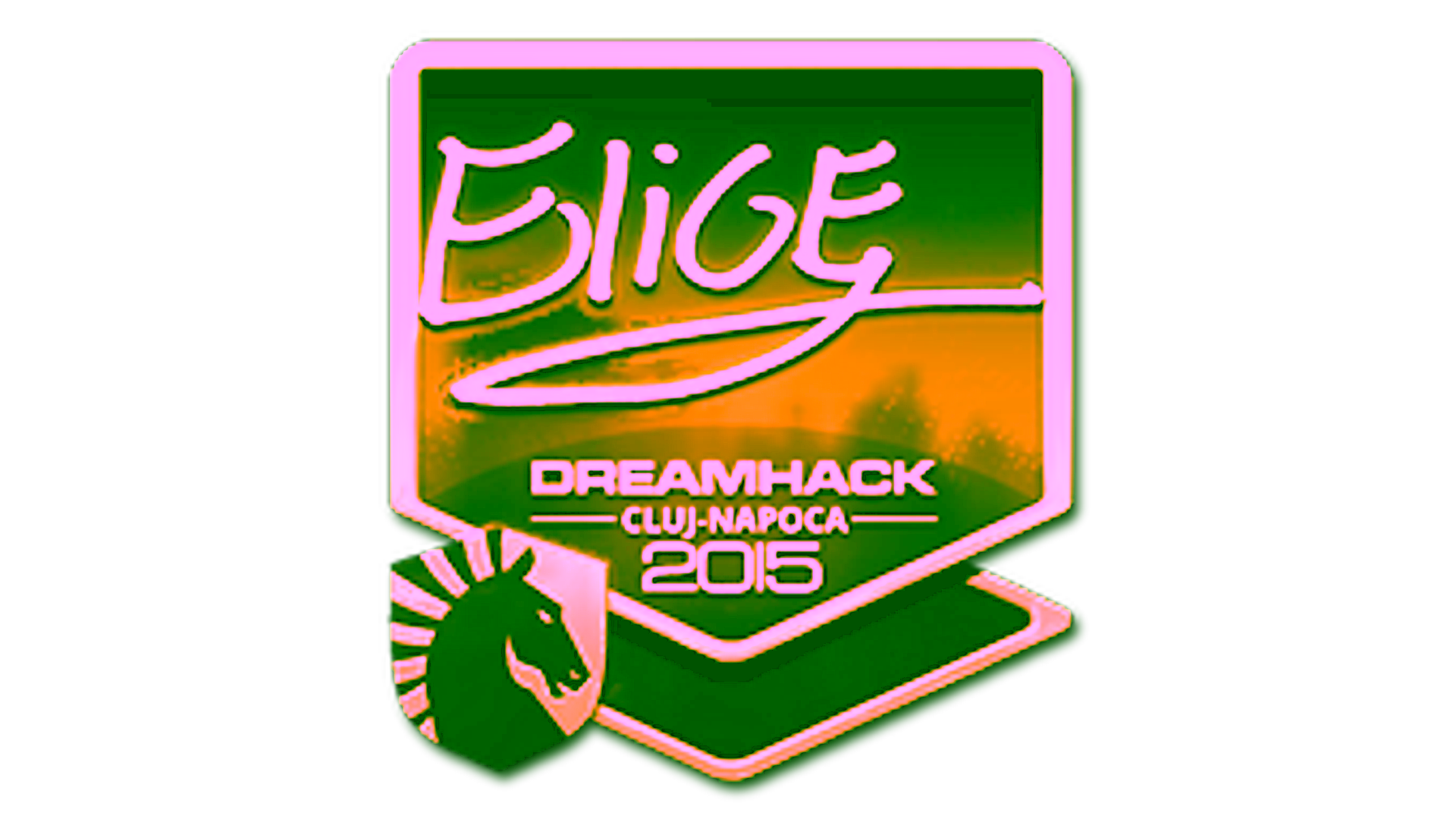 Sticker | EliGE (Gold) | Cluj-Napoca 2015 için görüntü