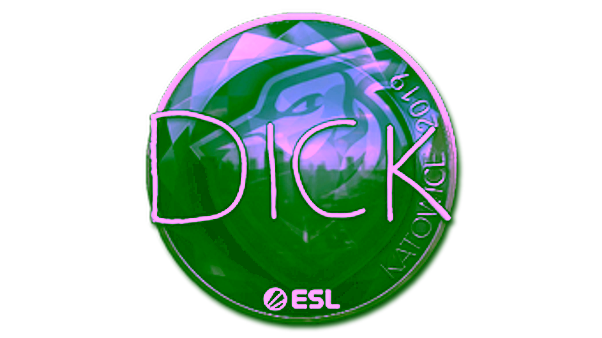 Display for Sticker | DickStacy (Foil) | Katowice 2019