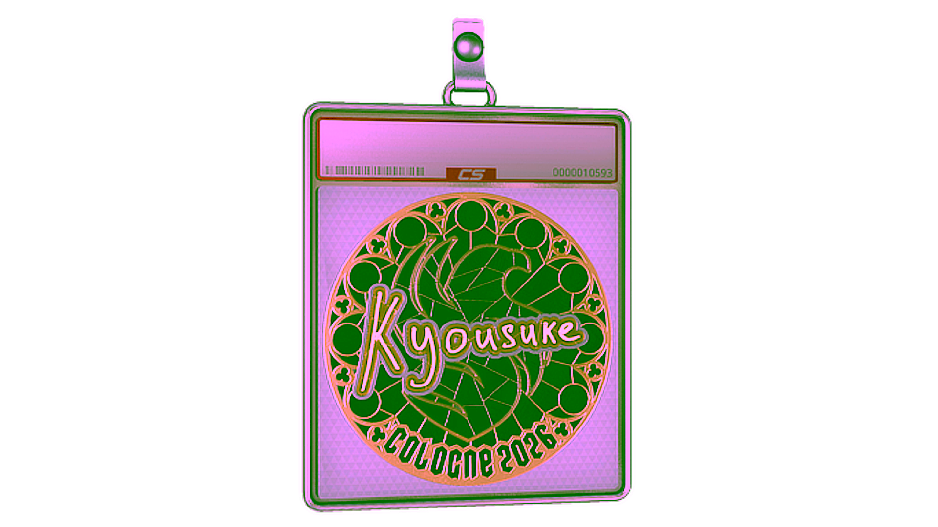 Display for Sticker Slab | kyousuke (Gold) | Cologne 2026