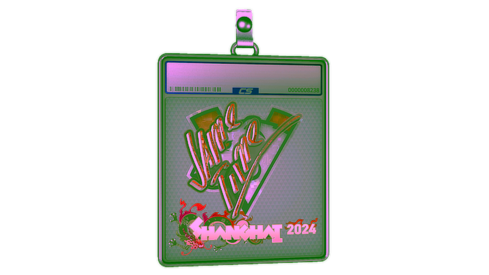 Display for Sticker Slab | Jame (Glitter) | Shanghai 2024