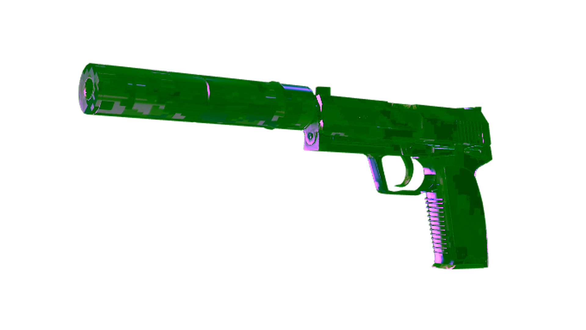Display for USP-S | Purple DDPAT (Minimal Wear)