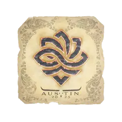 Sticker Legacy Austin 2025