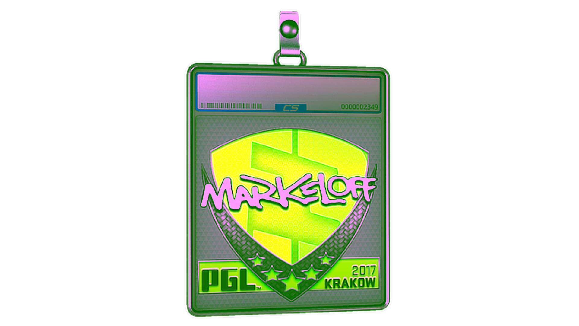 Exibição para Sticker Slab | markeloff | Krakow 2017