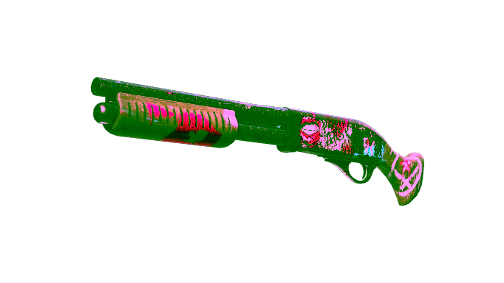 Display for StatTrak™ Sawed-Off | Wasteland Princess (Battle-Scarred)