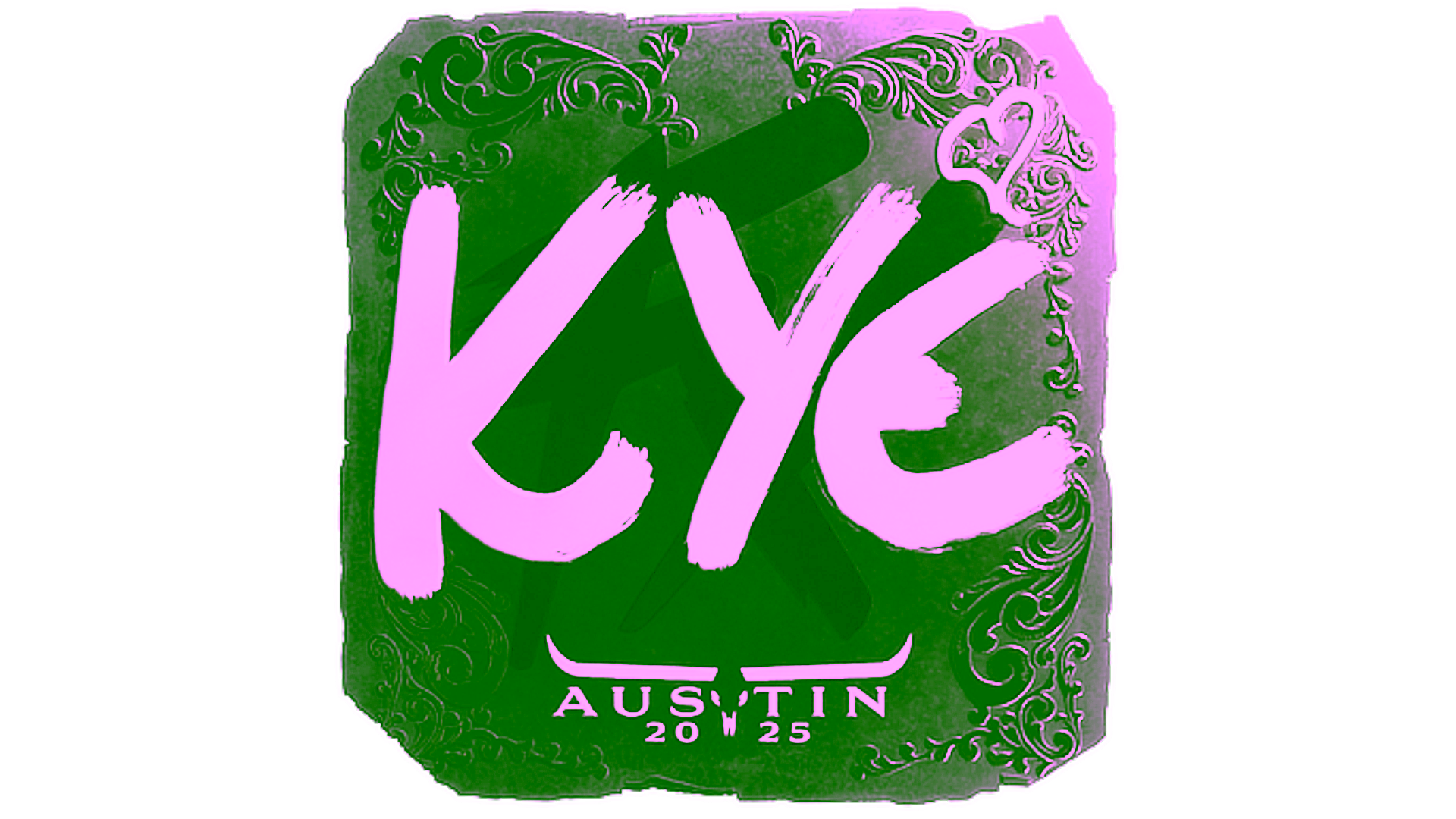 Exibição para Sticker | kye (Foil) | Austin 2025