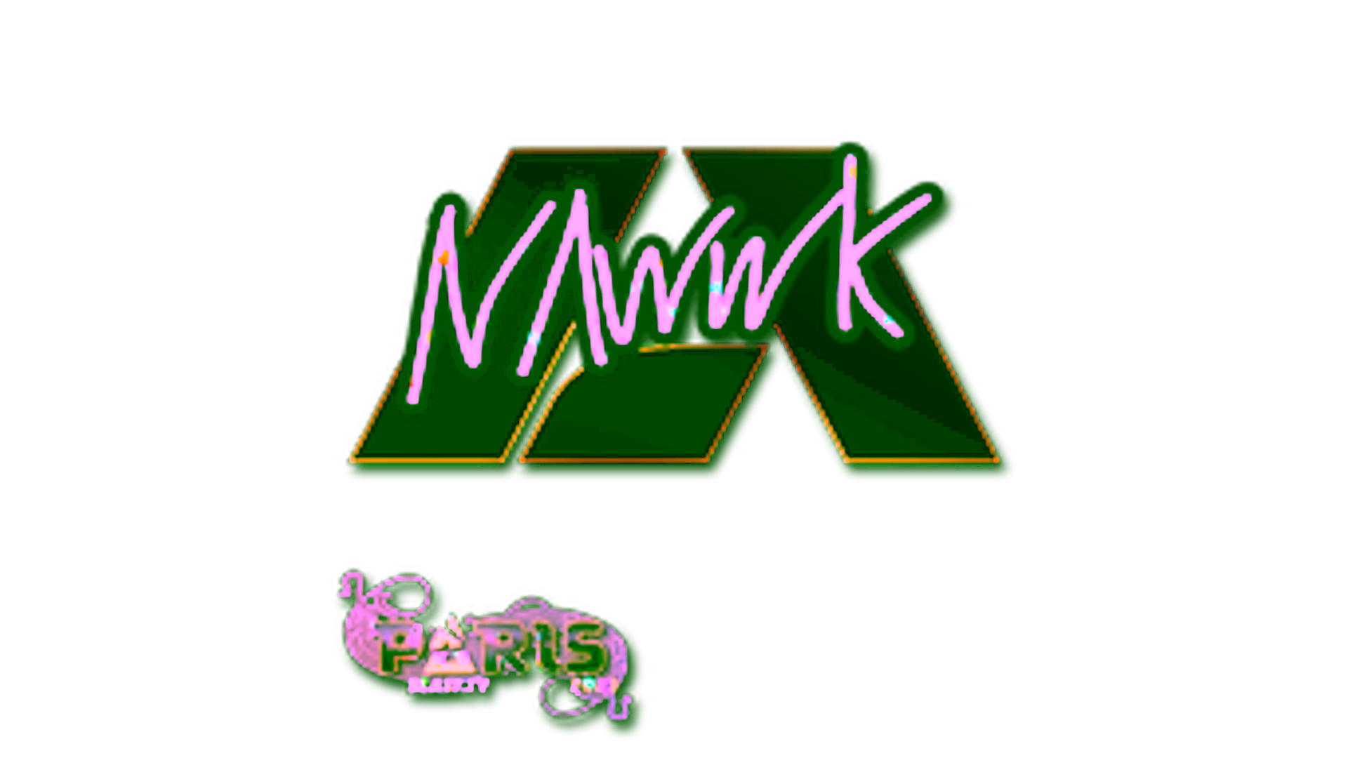 Display for Sticker | nawwk (Glitter) | Paris 2023