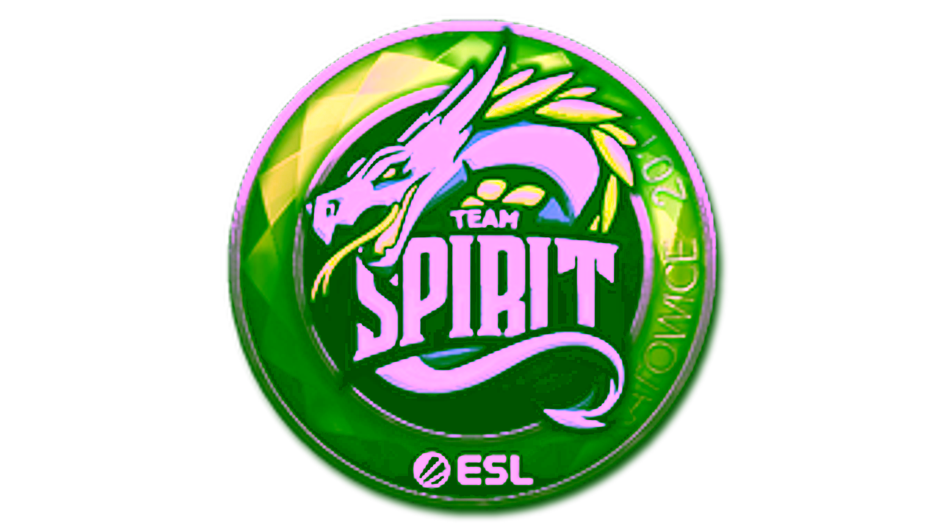 Display for Sticker | Team Spirit (Foil) | Katowice 2019