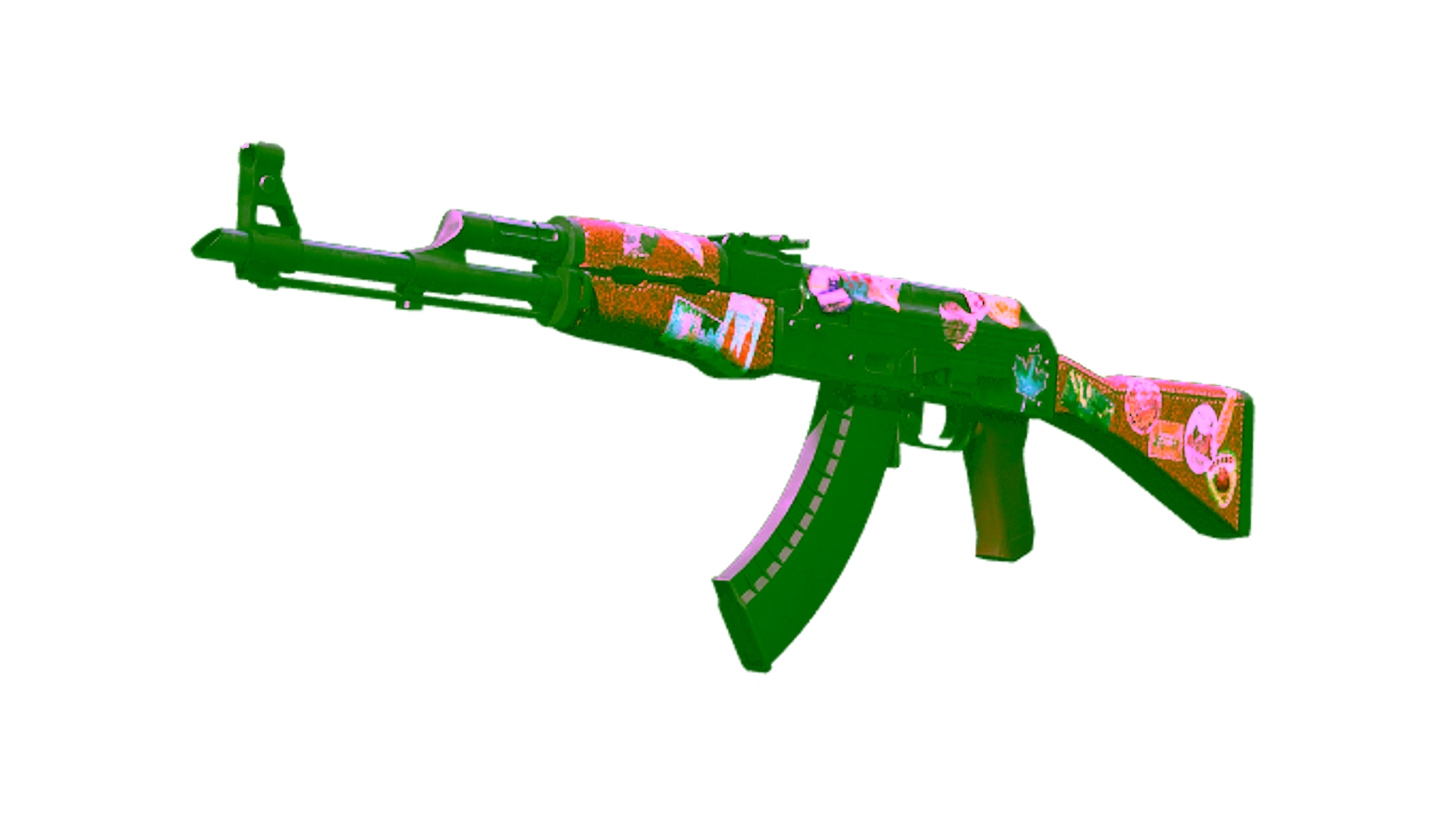 Display for Souvenir AK-47 | Jet Set (Well-Worn)
