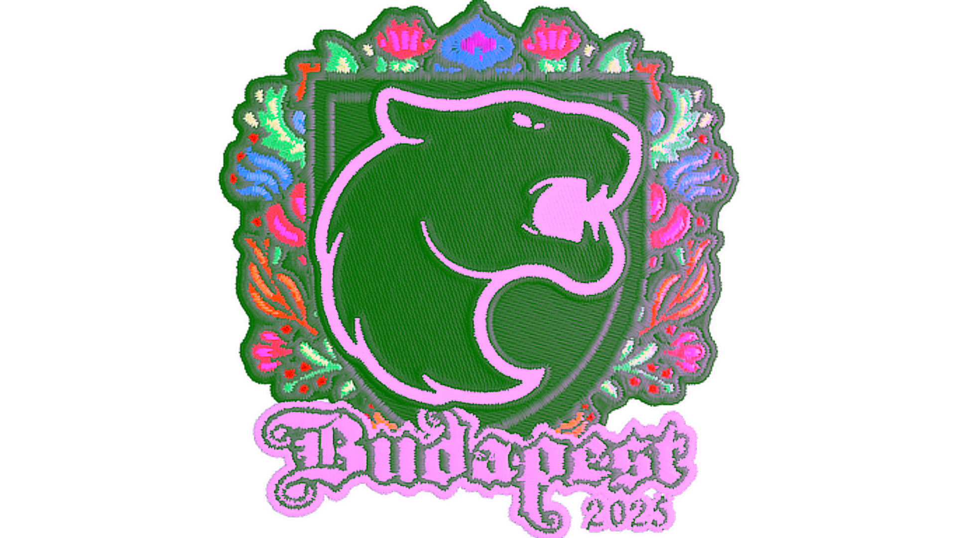 Display for Sticker | FURIA (Embroidered) | Budapest 2025