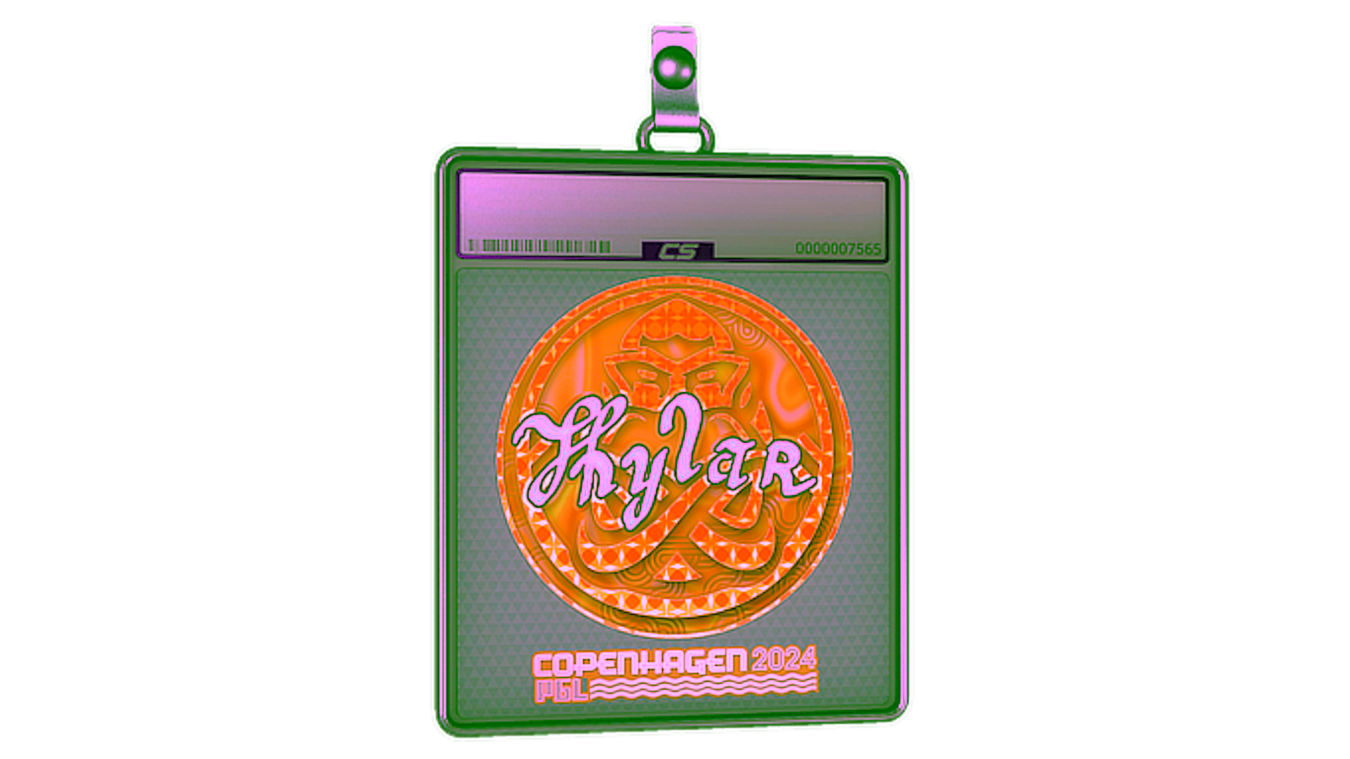 Sticker Slab | Kylar (Holo) | Copenhagen 2024 için görüntü