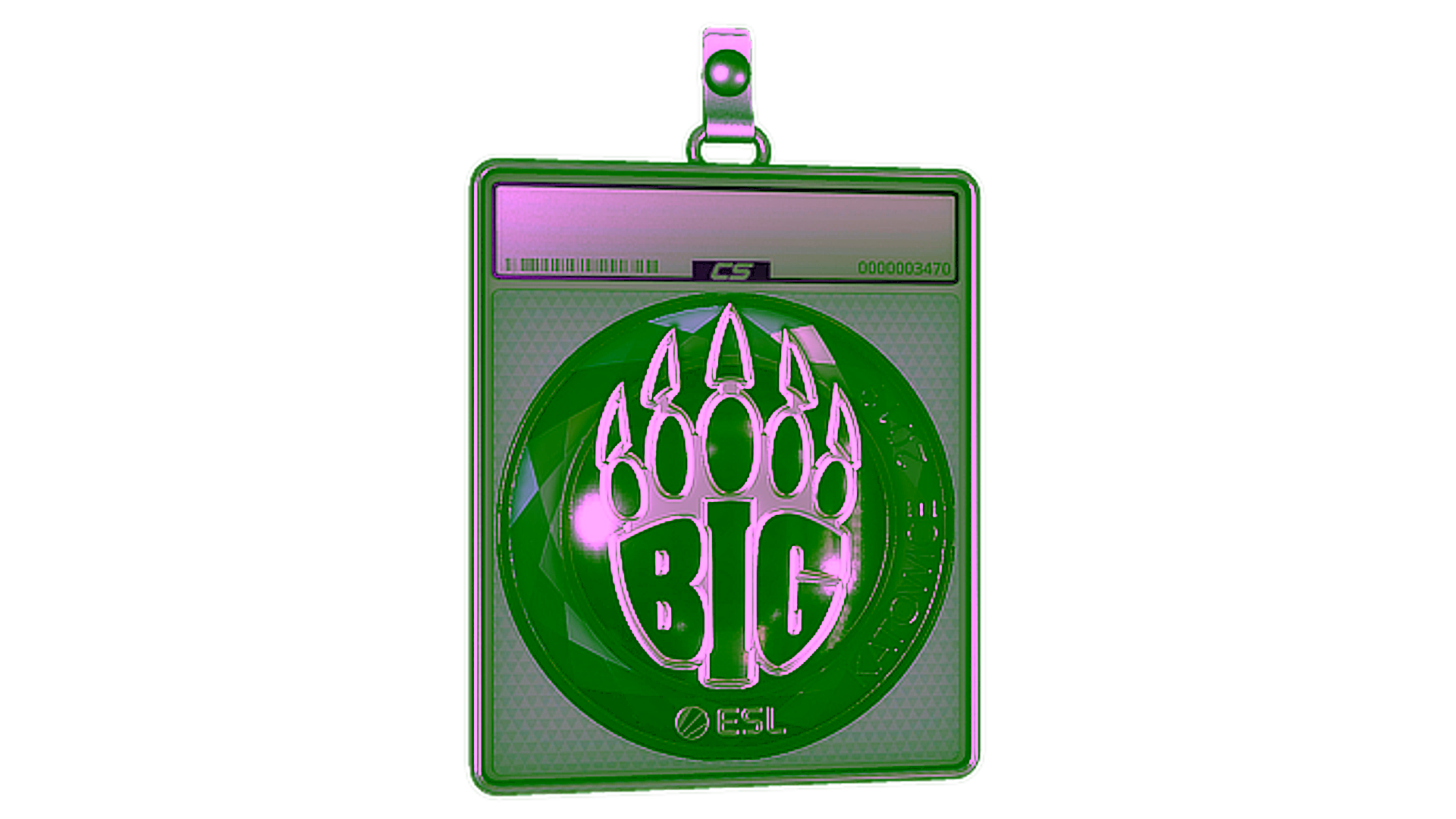 Display for Sticker Slab | BIG (Foil) | Katowice 2019