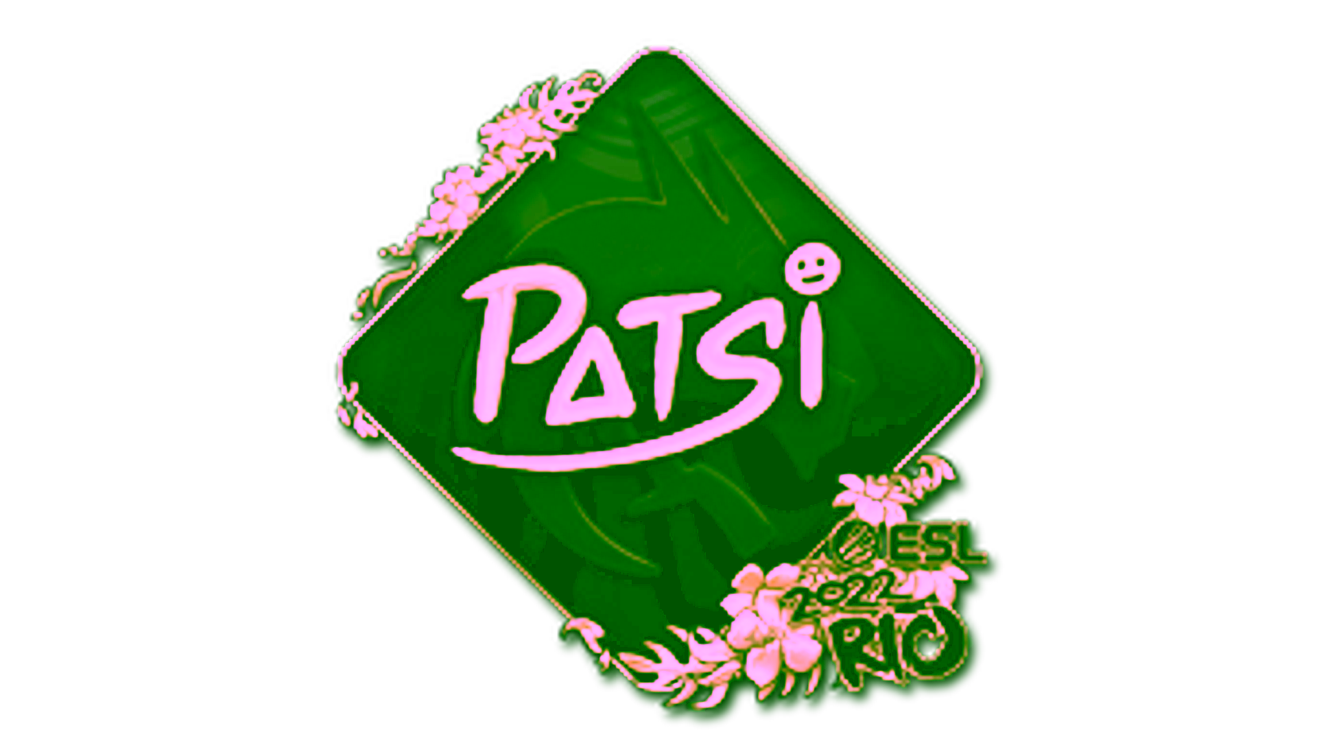 Visar för Sticker | Patsi (Gold) | Rio 2022