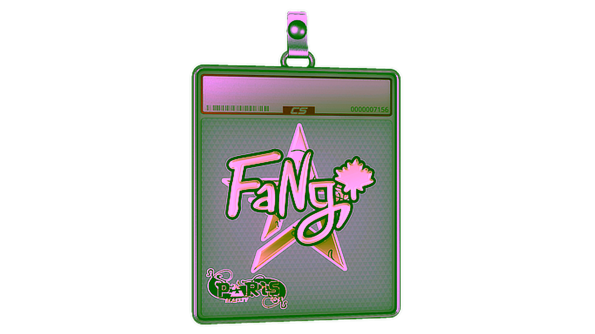 Display for Sticker Slab | FaNg (Gold) | Paris 2023