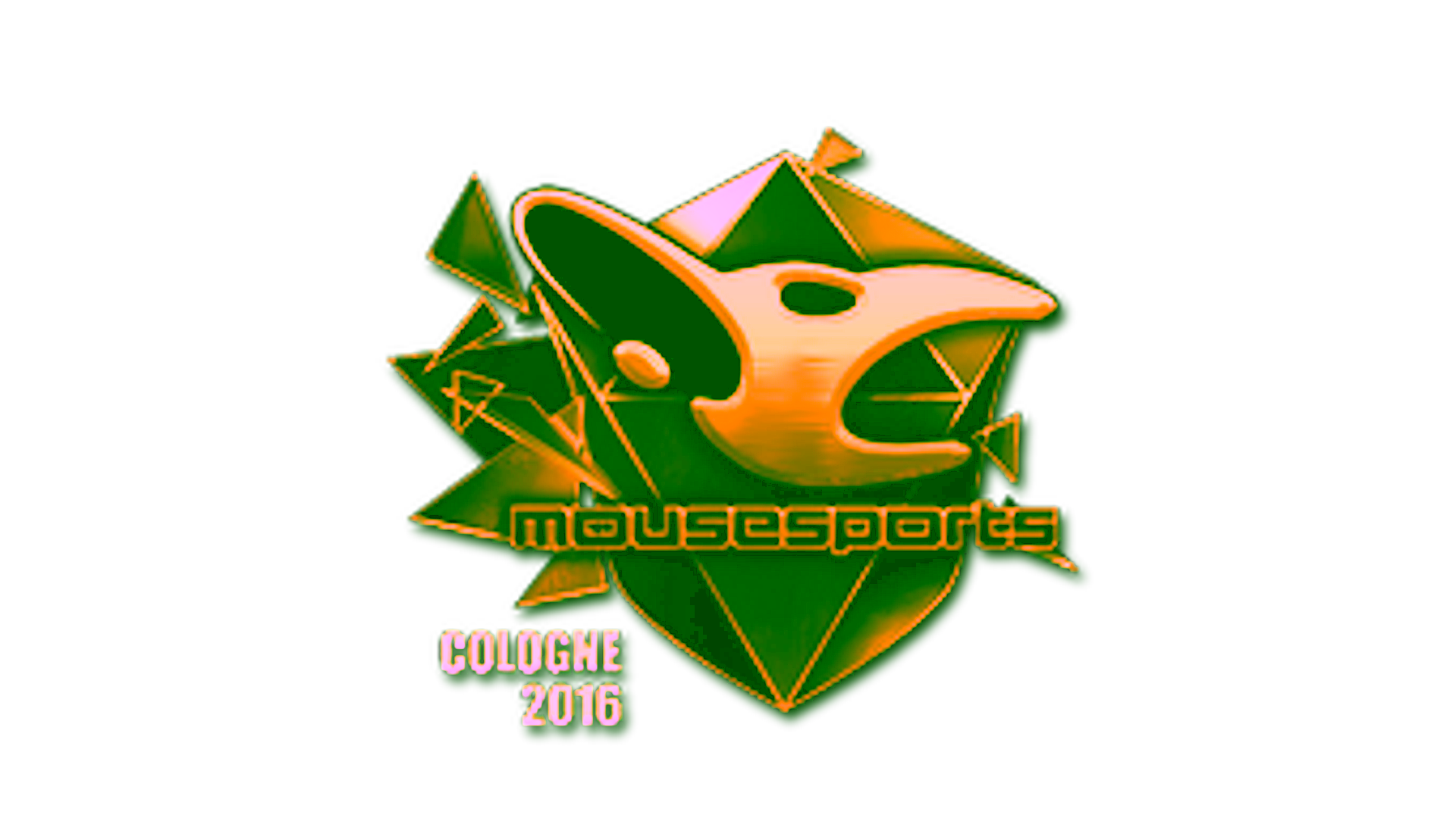 Wyświetl dla Sticker | mousesports (Gold) | Cologne 2016