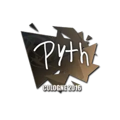 Sticker pyth Cologne 2016
