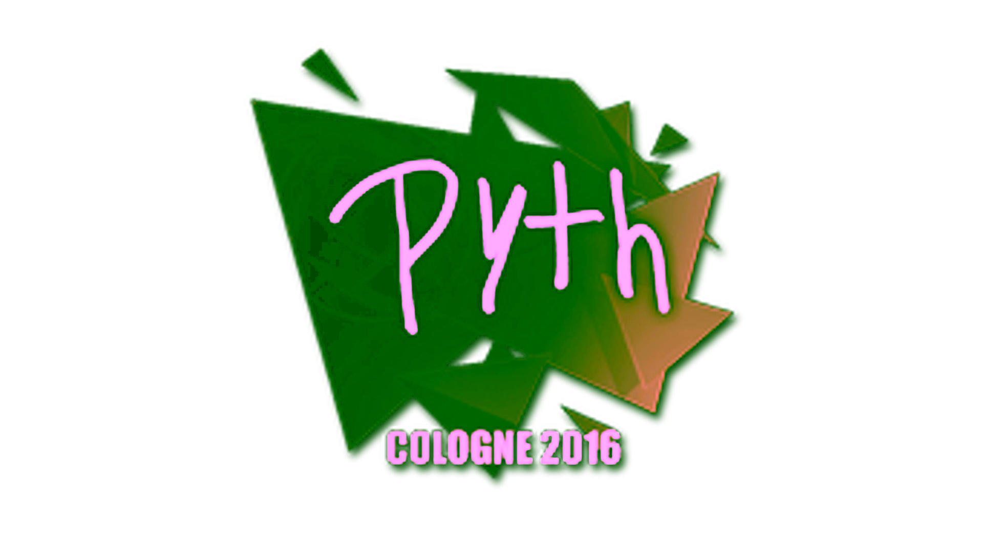 Affichage pour Sticker | pyth | Cologne 2016