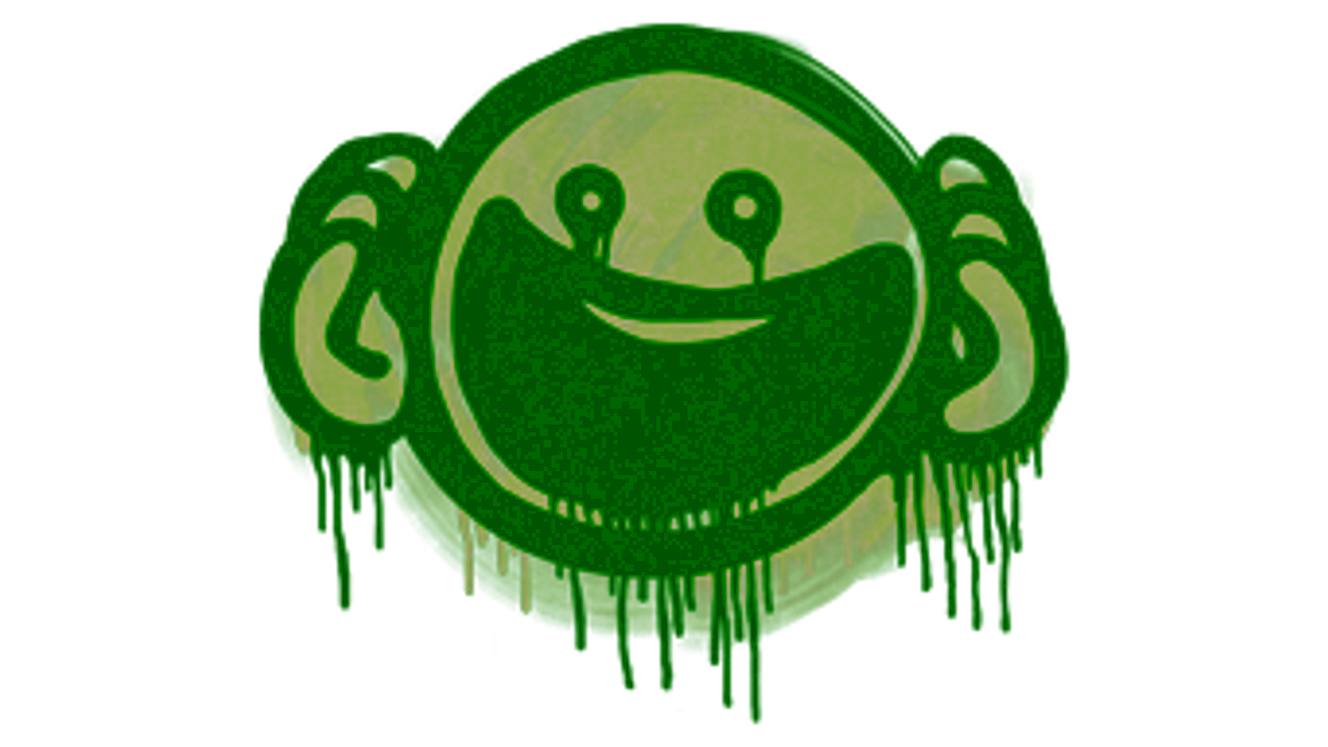 Display for Sealed Graffiti | OMG (Battle Green)