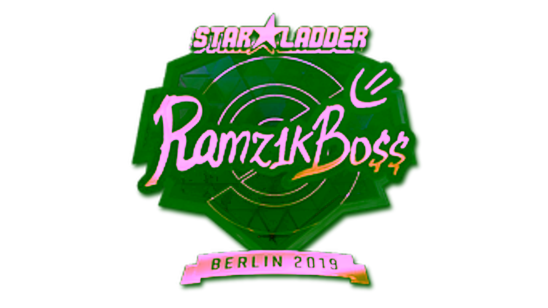 Mostrar para Sticker | Ramz1kBO$$ (Gold) | Berlin 2019