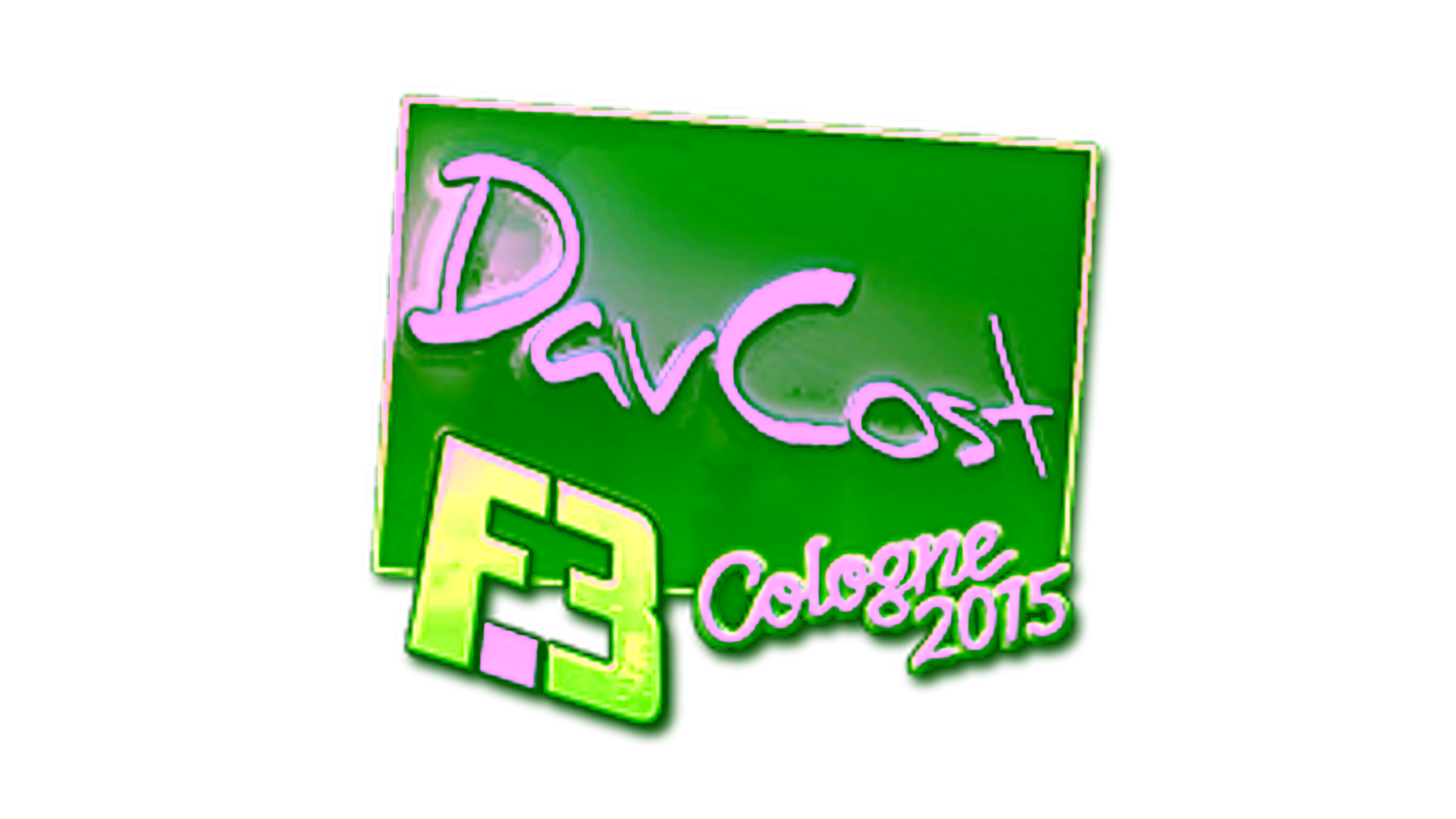 Display for Sticker | DavCost (Foil) | Cologne 2015