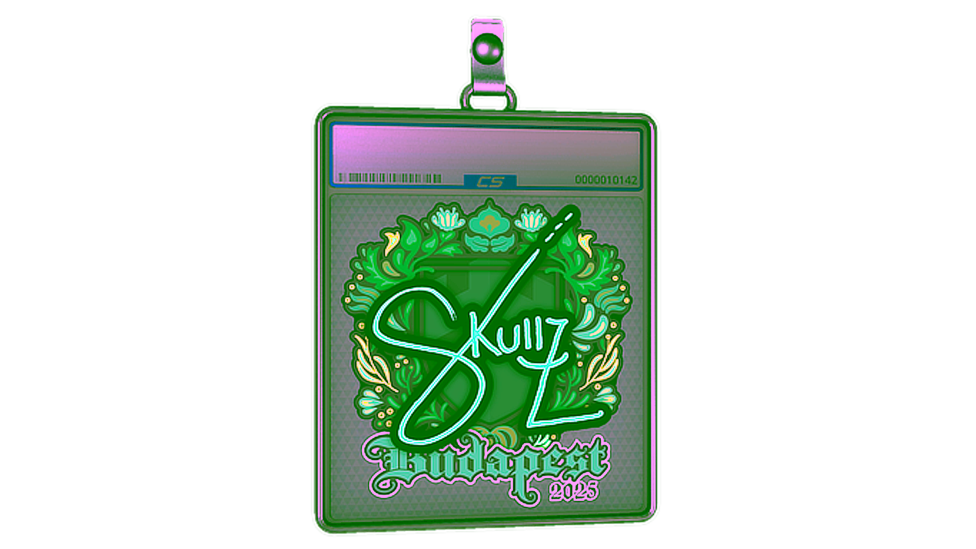 Sticker Slab | skullz | Budapest 2025 için görüntü