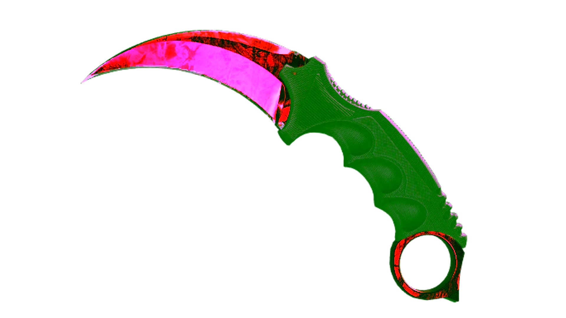 Display for ★ Karambit | Doppler Ruby (Factory New)