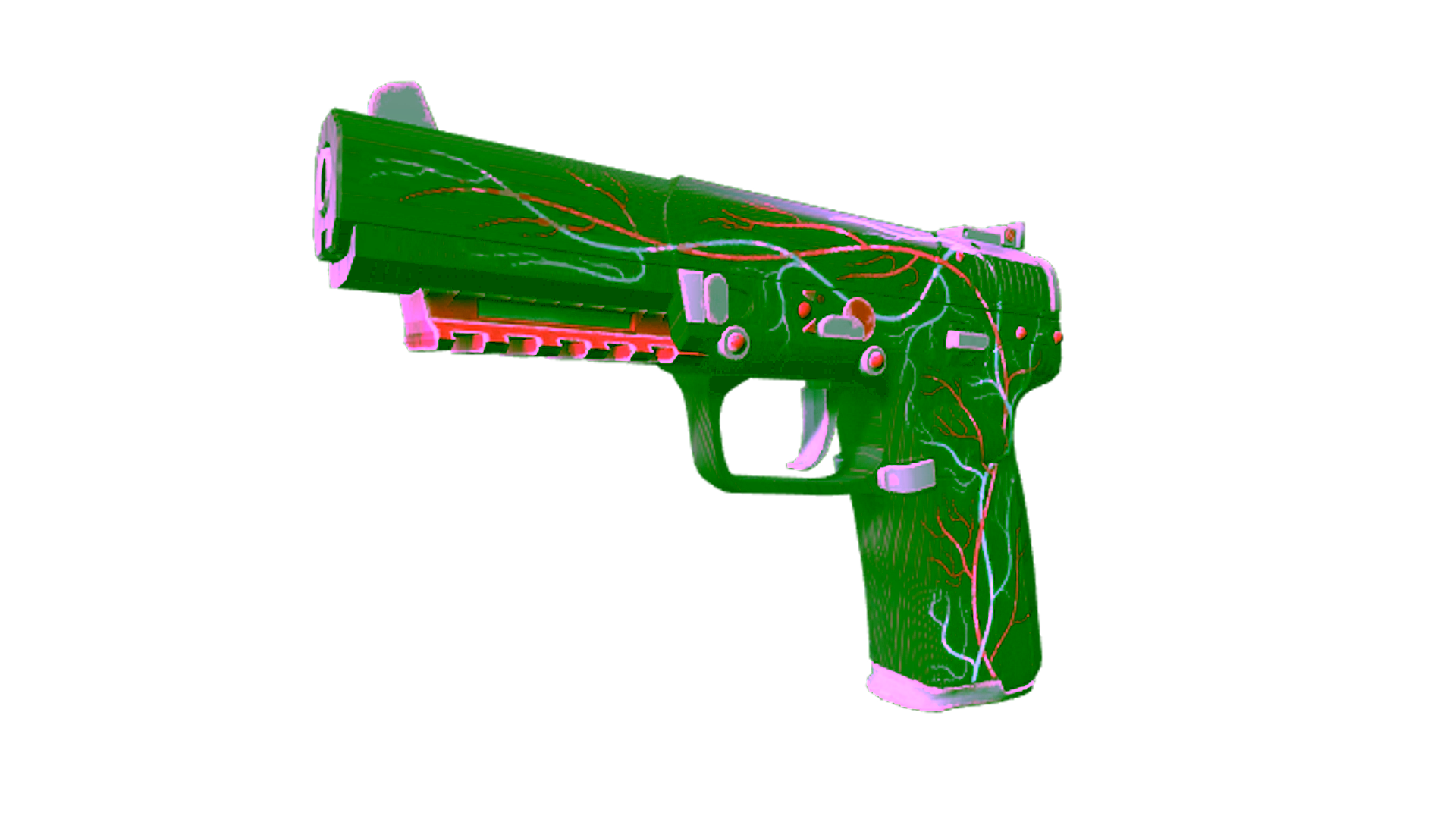 Visar för StatTrak™ Five-SeveN | Capillary (Factory New)