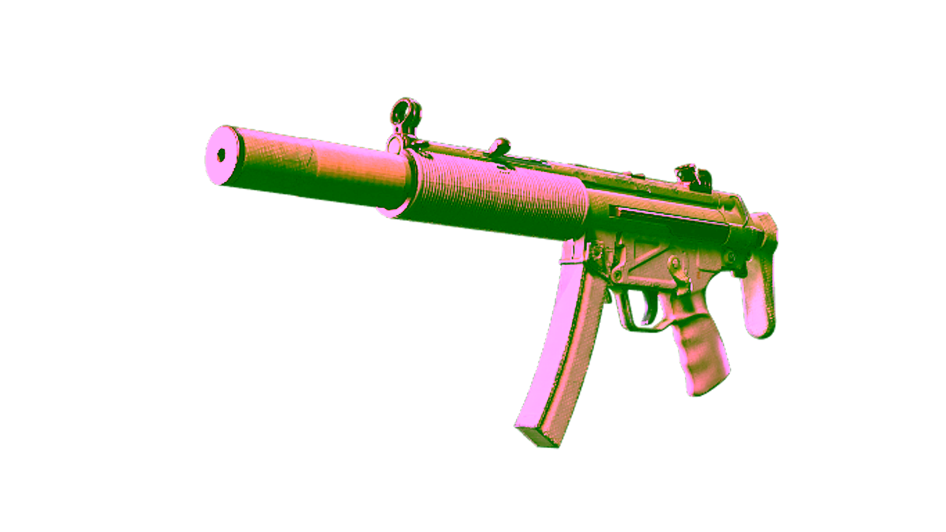 Display for Souvenir MP5-SD | Savannah Halftone (Well-Worn)