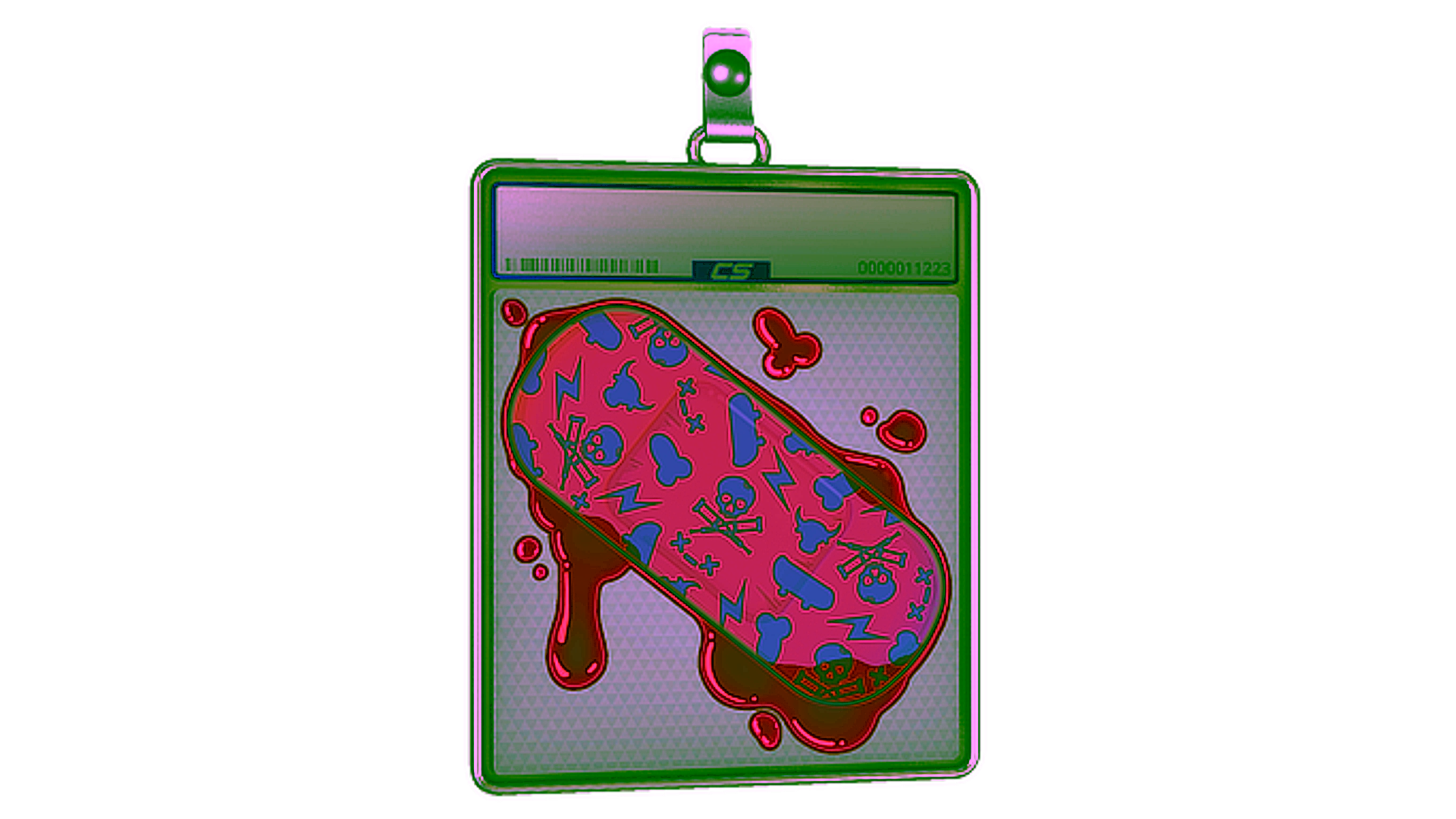 Display for Sticker Slab | Gonna Leave A Mark (Holo)