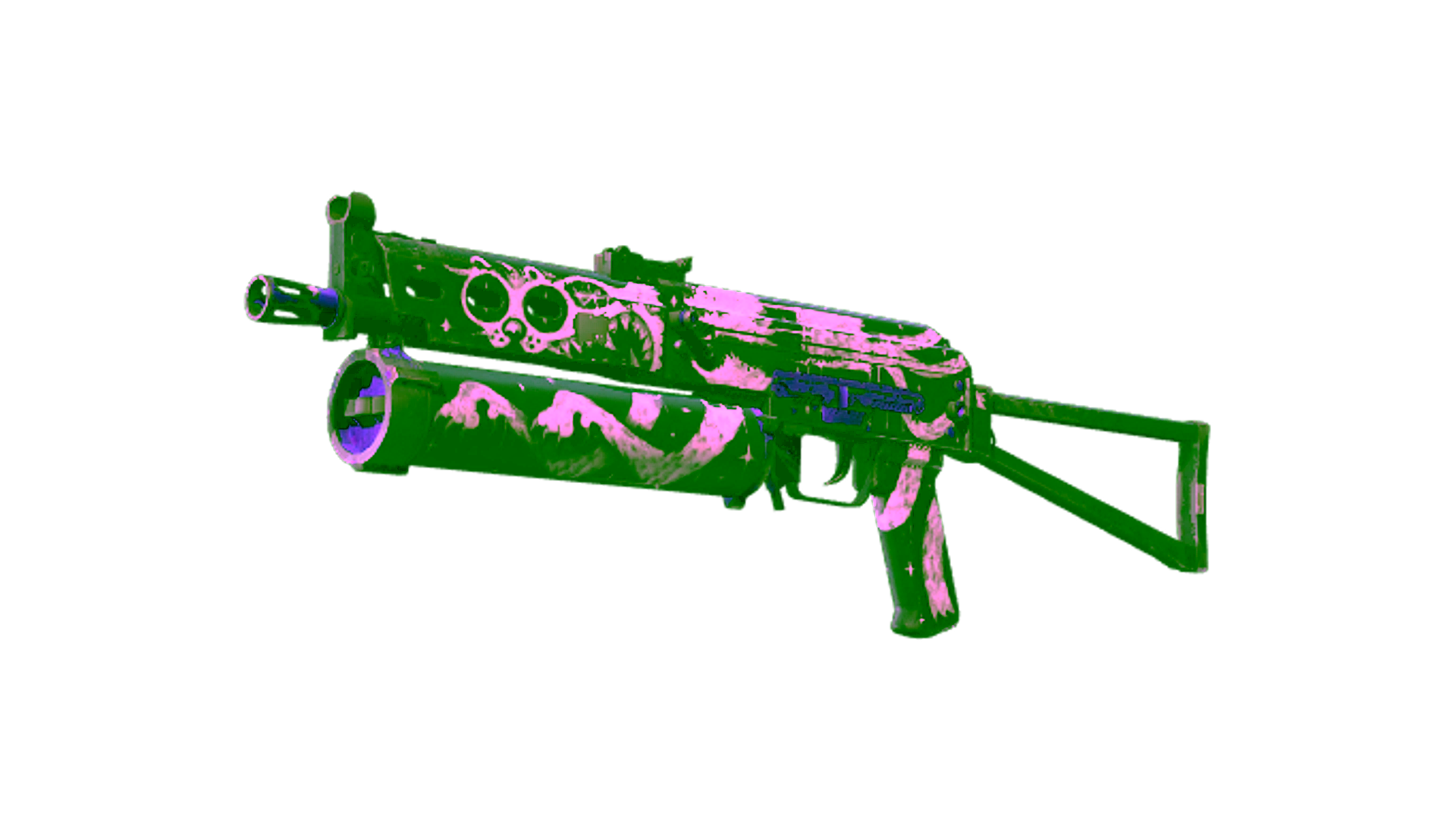 Display for StatTrak™ PP-Bizon | Space Cat (Well-Worn)