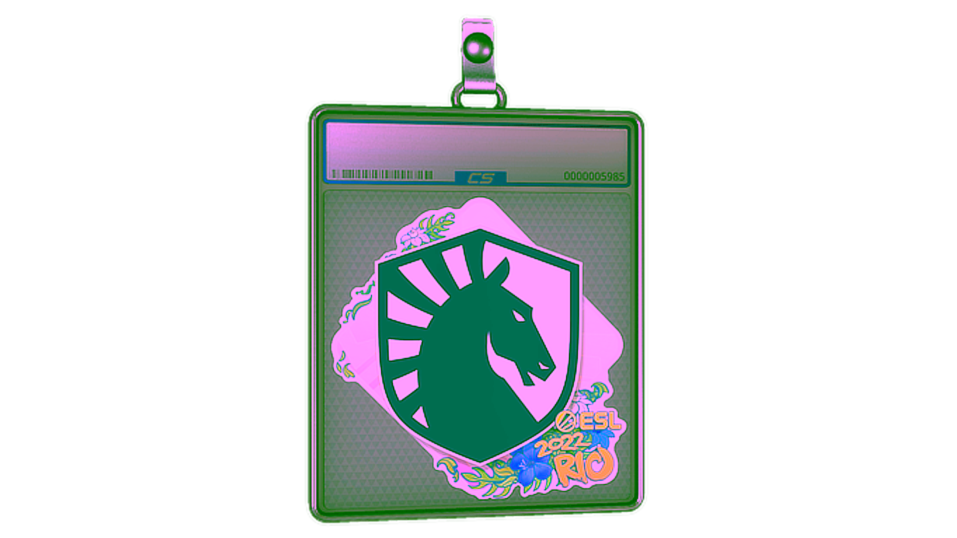 Sticker Slab | Team Liquid | Rio 2022 için görüntü