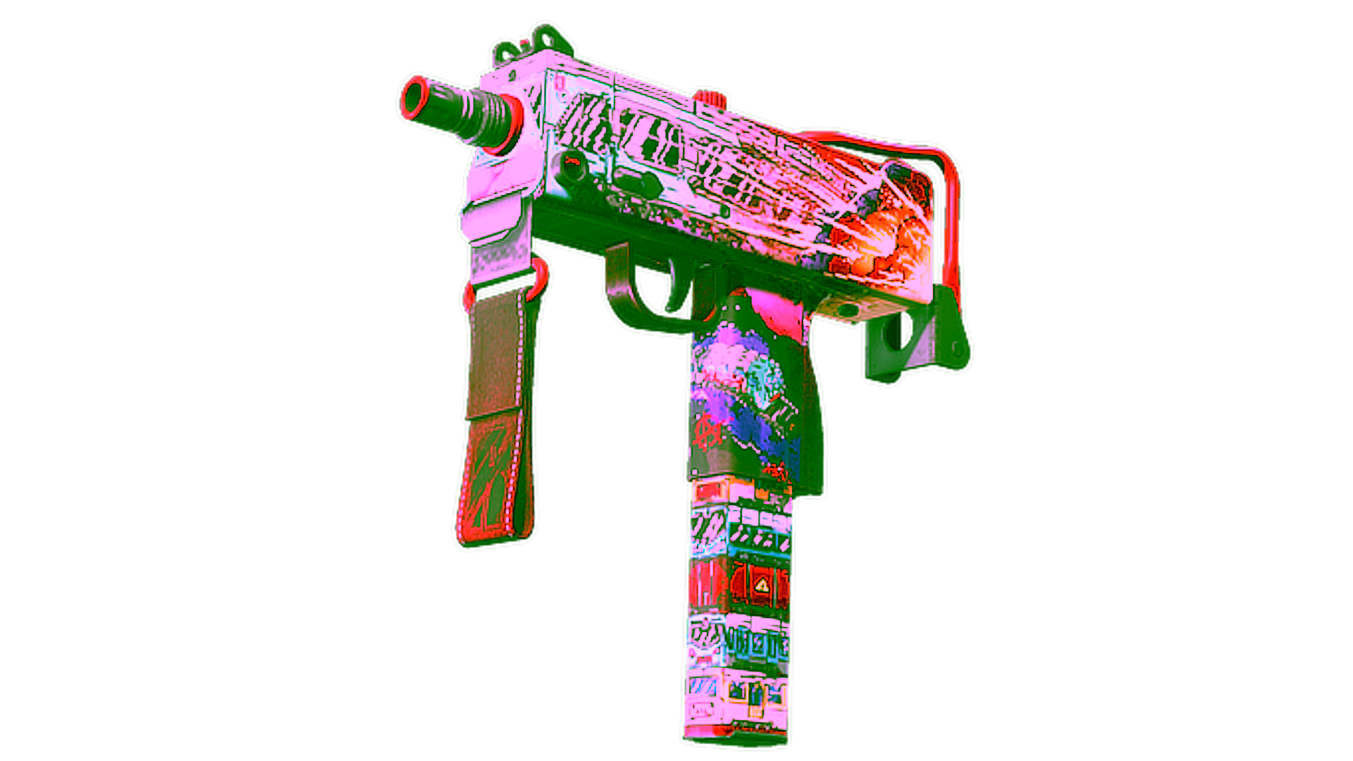 Display for Souvenir MAC-10 | Derailment (Minimal Wear)
