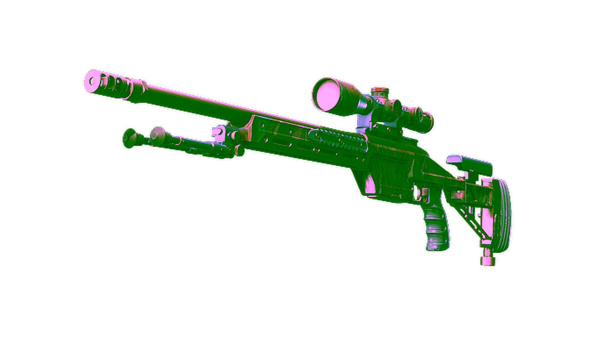 Display for Souvenir SSG 08 | Blush Pour (Factory New)